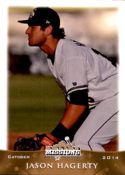 2014 Grandstand San Antonio Missions #14 Jason Hagerty Front