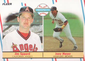 1988 Fleer #645 Jim Eppard / Joey Meyer Front
