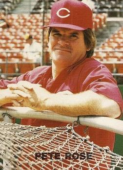 1987 New Reds Machine (unlicensed) #6 Pete Rose Front
