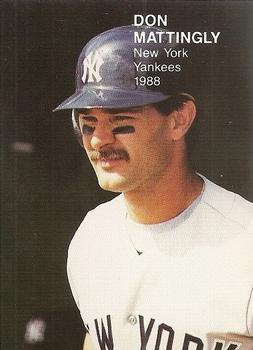 1988 Classic Superstars Photos (unlicensed) #1 Don Mattingly Front