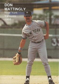 1988 New York Yankees (unlicensed) #2 Don Mattingly Front