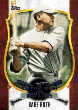 2015 Topps - First Home Run (Series Two) #FHR-4 Babe Ruth Front