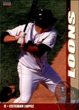 2009 Choice Great Lakes Loons #23 Esteban Lopez Front