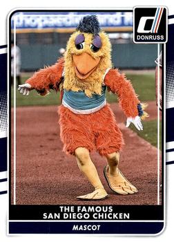 2016 Donruss #151 The Famous San Diego Chicken Front