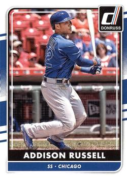 2016 Donruss #158 Addison Russell Front