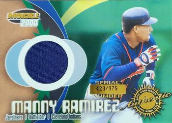 2000 Pacific Invincible - Game Gear #6 Manny Ramirez Front