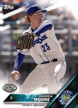 2016 Topps Pro Debut #103 Andrew Moore Front