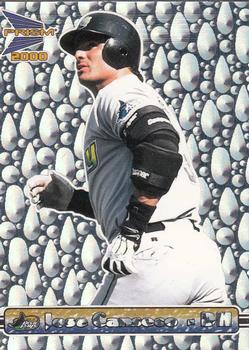 2000 Pacific Prism - Drops Silver #137 Jose Canseco  Front