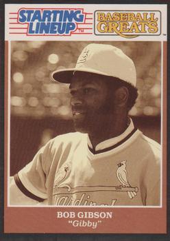 1989 Kenner Starting Lineup Cards Baseball Greats #4121134000 Bob Gibson Front