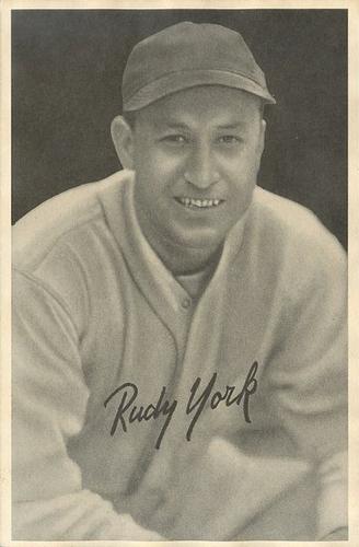 1939 Goudey Premiums (R303-B) #NNO Rudy York Front
