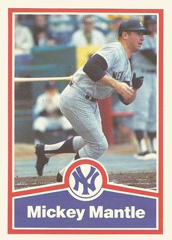 1989 CMC Mickey Mantle Baseball Card Kit #13 Mickey Mantle Front