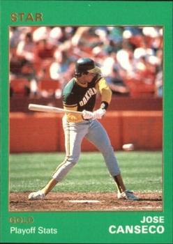 1990 Star Gold #22 Jose Canseco Front