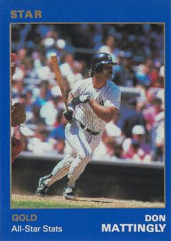 1990 Star Gold #102 Don Mattingly Front