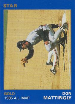 1990 Star Gold #104 Don Mattingly Front