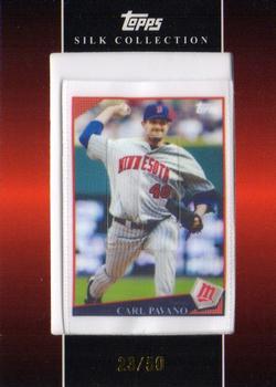 2009 Topps Updates & Highlights - Silk Collection #S219 Carl Pavano Front