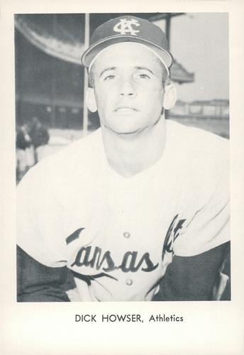 1962 Sports Service Kansas City Athletics #NNO Dick Howser Front