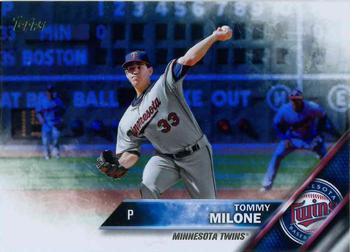 2016 Topps - Rainbow Foil #624 Tommy Milone Front