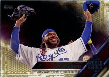 2016 Topps - Gold #61 Johnny Cueto Front