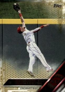 2016 Topps - Gold #609 Billy Hamilton Front