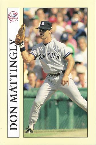 1991 Collectible Sports Art #4 Don Mattingly Front