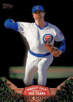 2016 Topps - 100 Years at Wrigley Field #WRIG-9 Goose Gossage Front