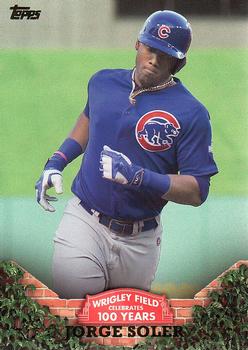 2016 Topps - 100 Years at Wrigley Field #WRIG-31 Jorge Soler Front