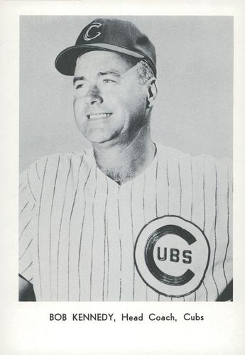 1965 Sports Service Chicago Cubs Set A #NNO Bob Kennedy Front