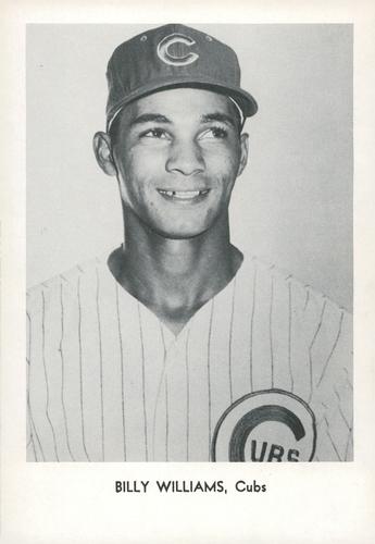 1965 Sports Service Chicago Cubs Set B #NNO Billy Williams Front