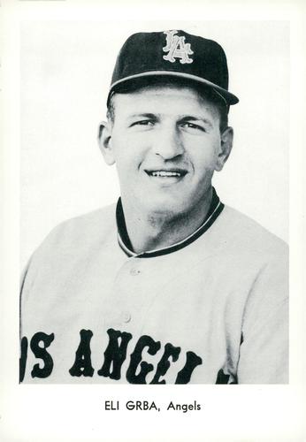 1961 Sports Service Los Angeles Angels #NNO Eli Grba Front