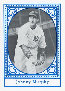 1980 TCMA All Time New York Yankees - Blue Border #NNO Johnny Murphy Front