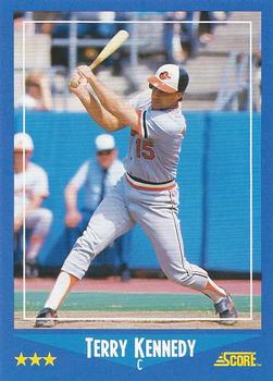 1988 Score #123 Terry Kennedy Front