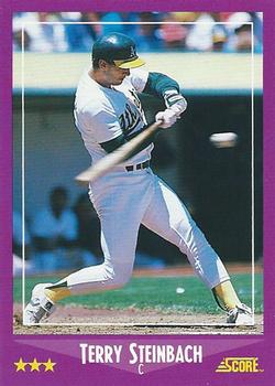 1988 Score #82 Terry Steinbach Front