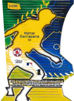 2000 Stadium Club - 3 X 3 Luminescent #6C Nomar Garciaparra Back