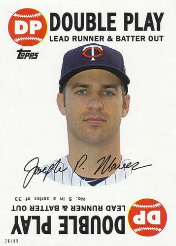 2015 Topps Archives 1968 Topps Baseball Game 5x7 #5 Joe Mauer Front