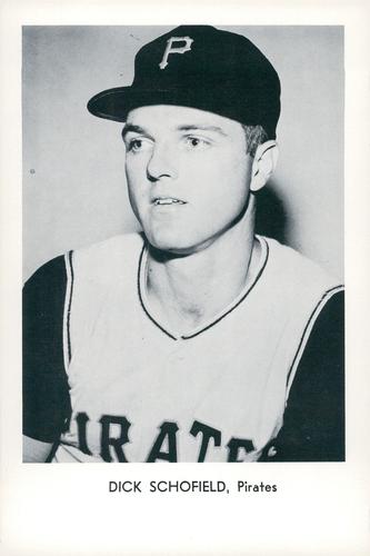 1963 Sports Service Pittsburgh Pirates #NNO Dick Schofield Front