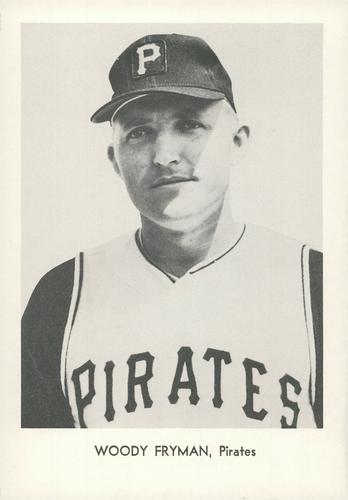 1967 Sports Service Pittsburgh Pirates #NNO Woody Fryman Front