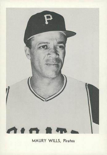 1967 Sports Service Pittsburgh Pirates #NNO Maury Wills Front