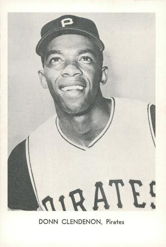 1968 Sports Service Pittsburgh Pirates #NNO Donn Clendenon Front