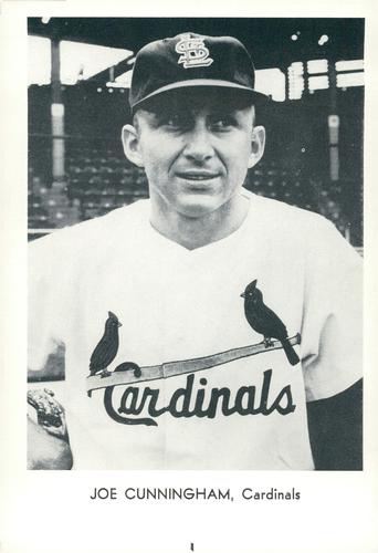 1961 Sports Service St. Louis Cardinals Set B #NNO Joe Cunningham Front