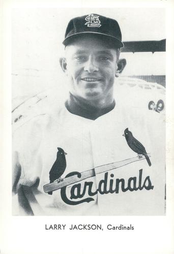 1961 Sports Service St. Louis Cardinals Set B #NNO Larry Jackson Front