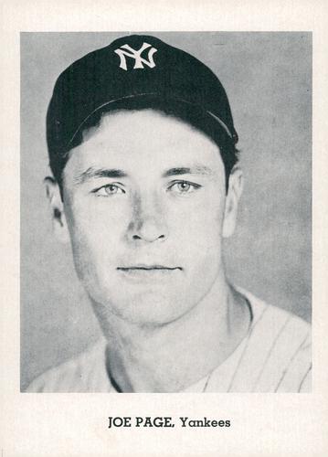 1962 Jay Publishing Old Timer New York Yankees 5x7 Photos #NNO Joe Page Front