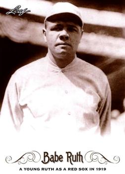 2016 Leaf Babe Ruth Collection #01 Babe Ruth Front