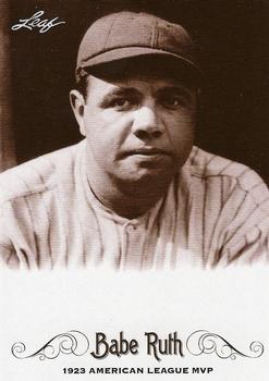 2016 Leaf Babe Ruth Collection #04 Babe Ruth Front