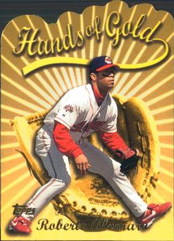 2000 Topps - Limited Hands of Gold #HG4 Roberto Alomar  Front