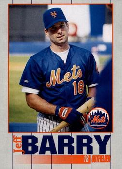 1995 Kahn's New York Mets #NNO Jeff Barry Front