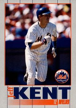 1995 Kahn's New York Mets #NNO Jeff Kent Front