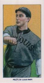 1988 Card Collectors 1909-11 T206 (Reprint) #NNO Barney Pelty Front