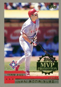 2000 Topps - MVP Promotion #NNO Ivan Rodriguez  Front