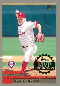 2000 Topps - MVP Promotion #NNO Paul Byrd  Front