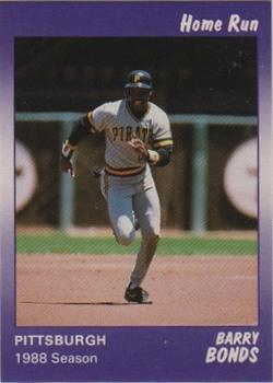 1991 Star Home Run #69 Barry Bonds Front